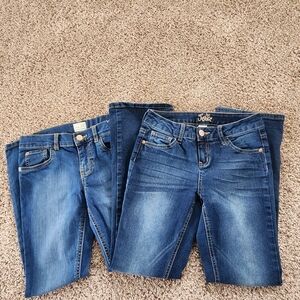 Place & Justice Girls Jeans in Classic Blue